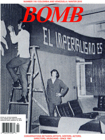 BOMB 110 (Americas Issue: Columbia and Venezuela)
