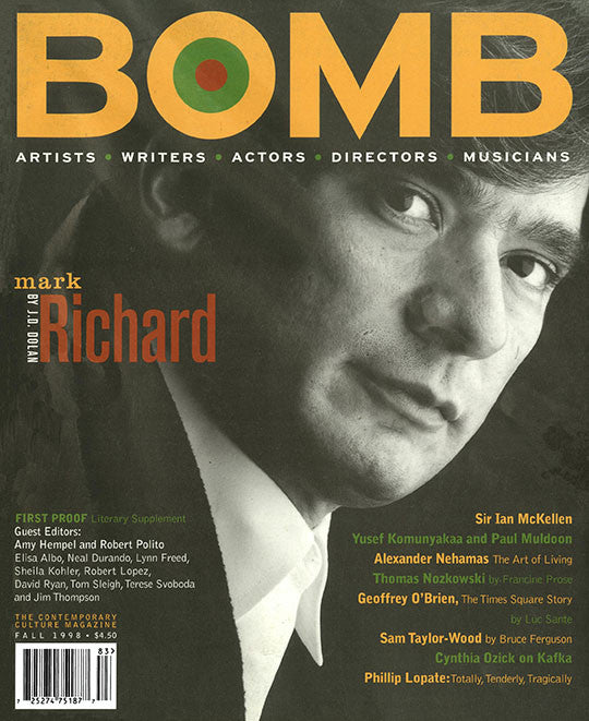BOMB 65 / Fall 1998